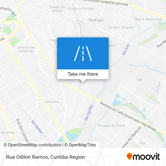 Rua Odilon Ramos map
