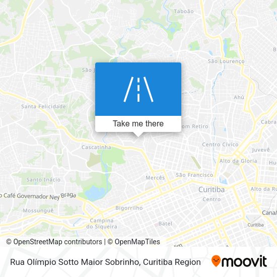 Rua Olímpio Sotto Maior Sobrinho map