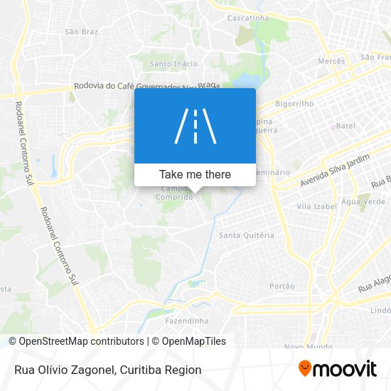 Rua Olívio Zagonel map