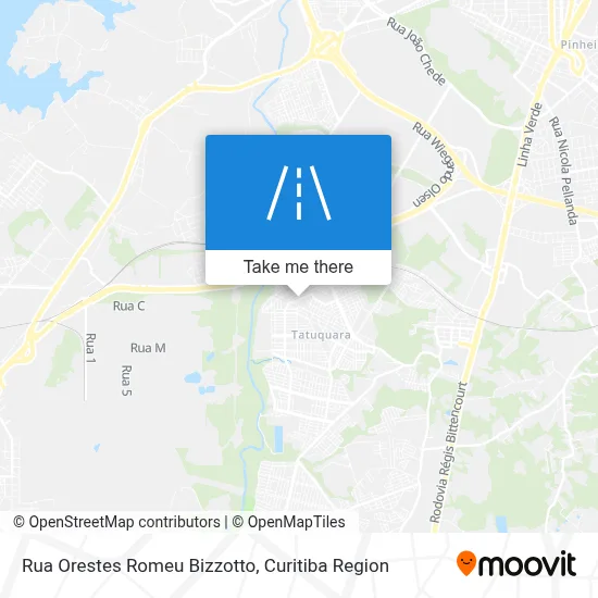 Rua Orestes Romeu Bizzotto map
