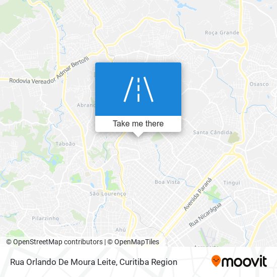 Rua Orlando De Moura Leite map