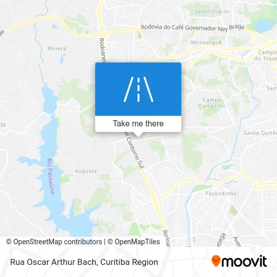 Rua Oscar Arthur Bach map
