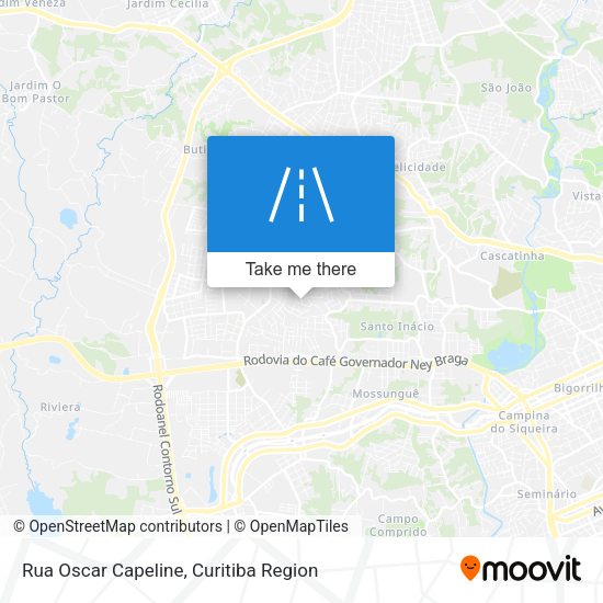 Rua Oscar Capeline map