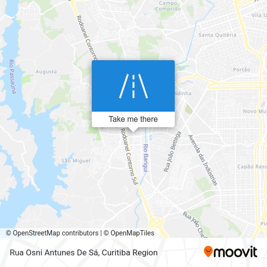 Rua Osni Antunes De Sá map