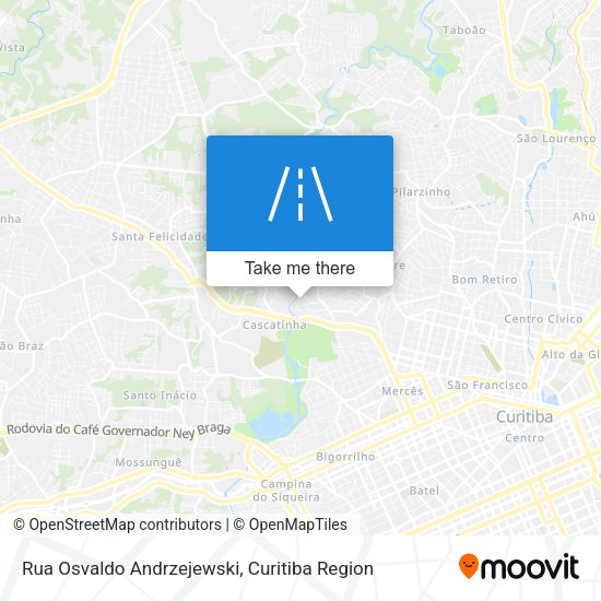 Rua Osvaldo Andrzejewski map