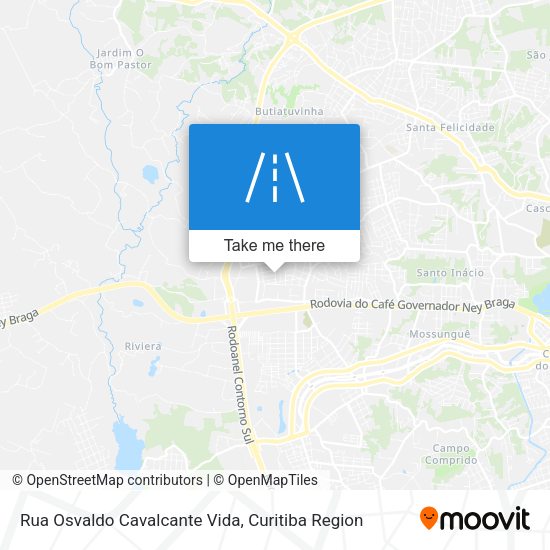 Rua Osvaldo Cavalcante Vida map