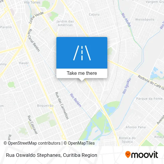 Rua Oswaldo Stephanes map