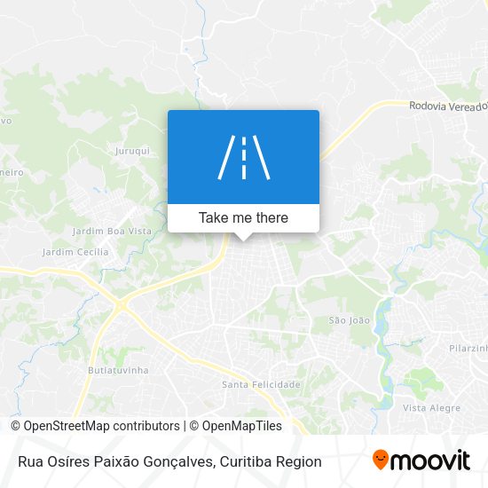 Rua Osíres Paixão Gonçalves map