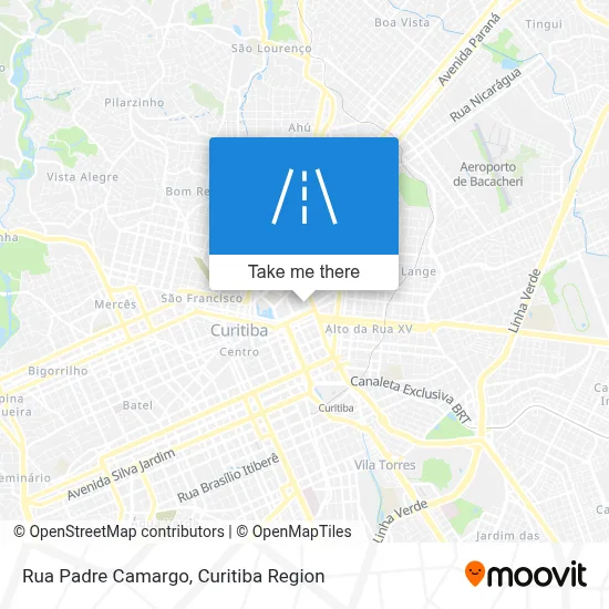 Rua Padre Camargo map
