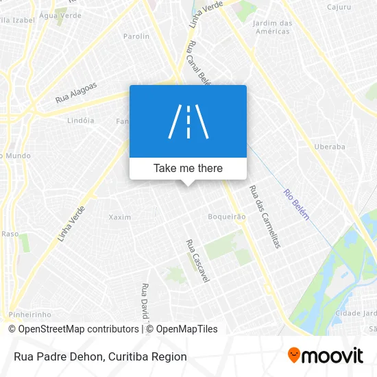 Rua Padre Dehon map