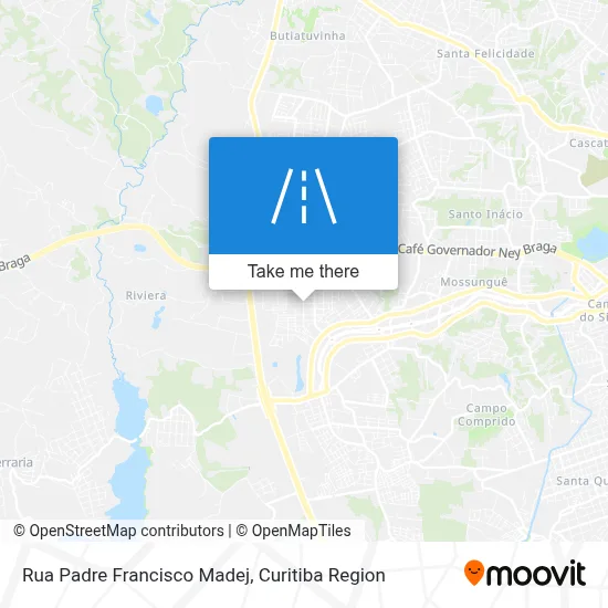 Rua Padre Francisco Madej map