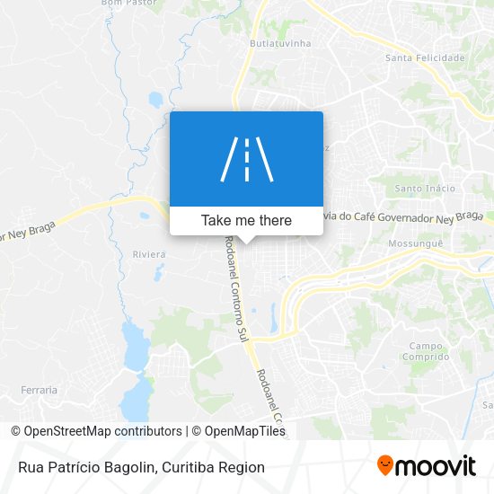 Rua Patrício Bagolin map