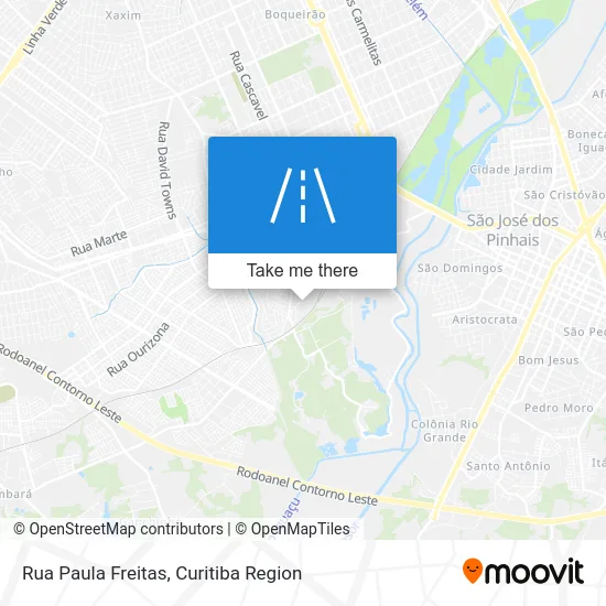Rua Paula Freitas map
