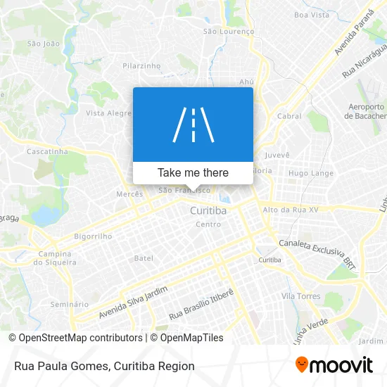 Rua Paula Gomes map