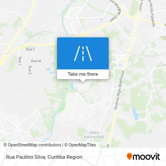Rua Paulino Silva map