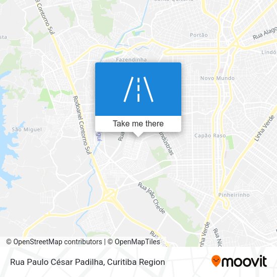 Rua Paulo César Padilha map