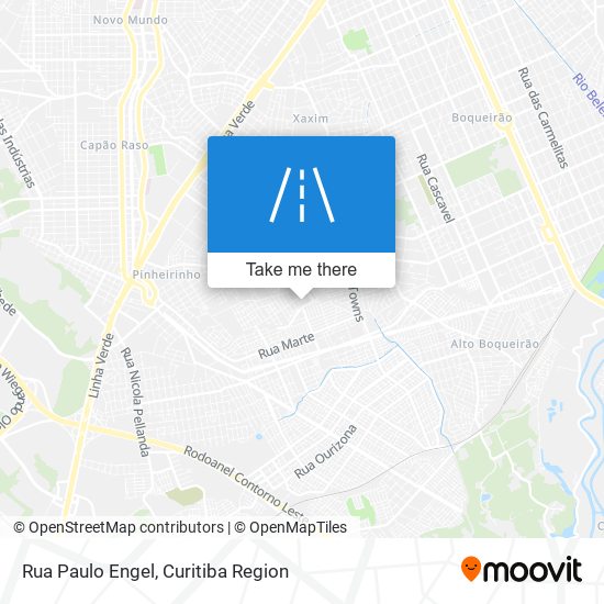 Rua Paulo Engel map