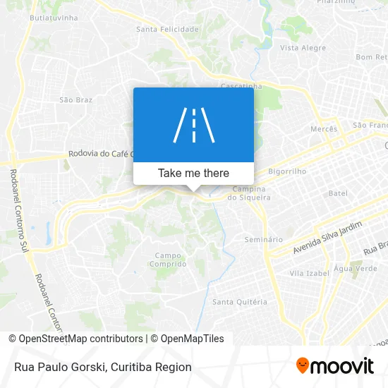 Rua Paulo Gorski map