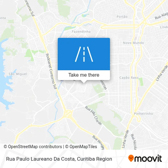 Rua Paulo Laureano Da Costa map