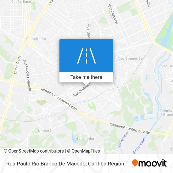Rua Paulo Rio Branco De Macedo map