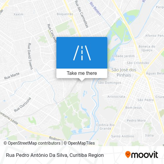 Rua Pedro Antônio Da Silva map