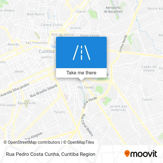 Rua Pedro Costa Cunha map