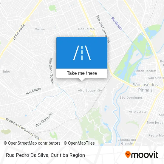 Rua Pedro Da Silva map