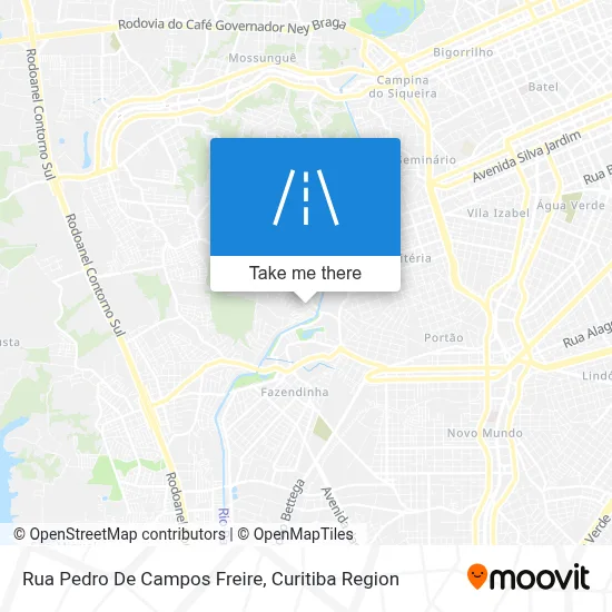 Rua Pedro De Campos Freire map