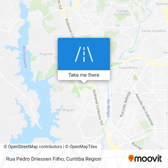 Rua Pedro Driessen Filho map
