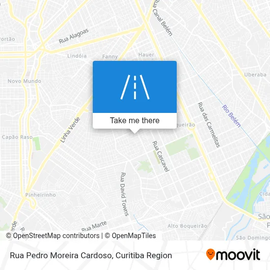 Rua Pedro Moreira Cardoso map
