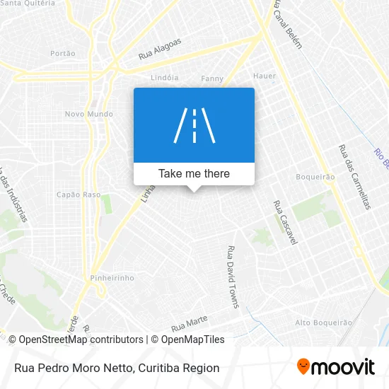Rua Pedro Moro Netto map