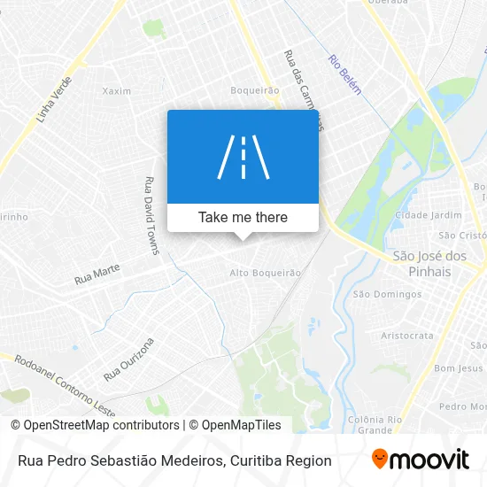 Rua Pedro Sebastião Medeiros map