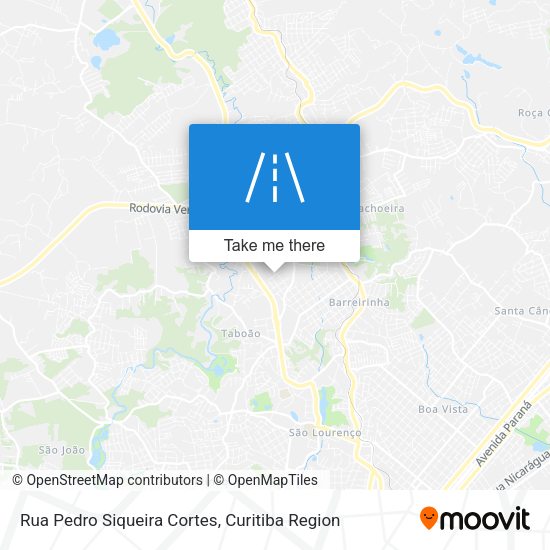 Rua Pedro Siqueira Cortes map