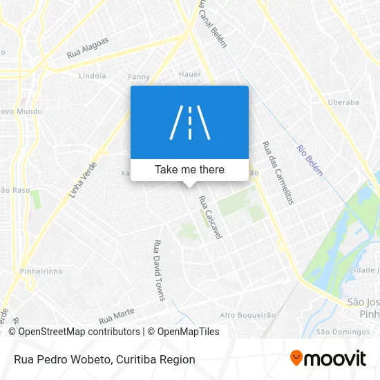 Rua Pedro Wobeto map