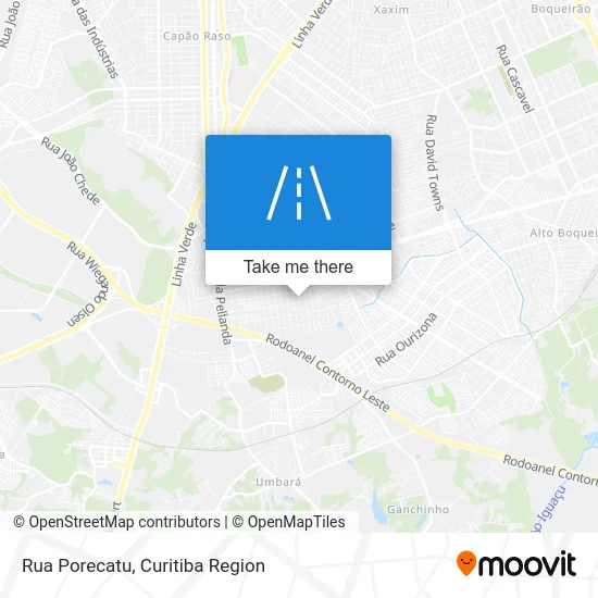 Rua Porecatu map