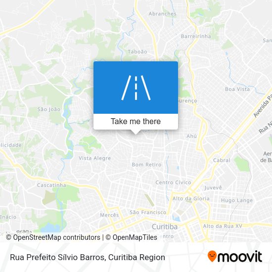 Rua Prefeito Sílvio Barros map