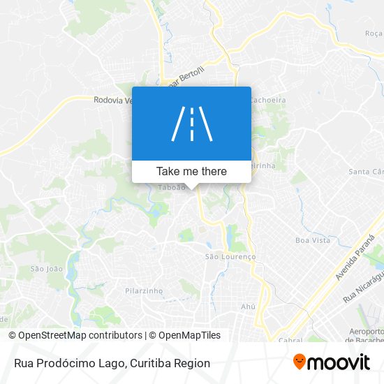 Rua Prodócimo Lago map