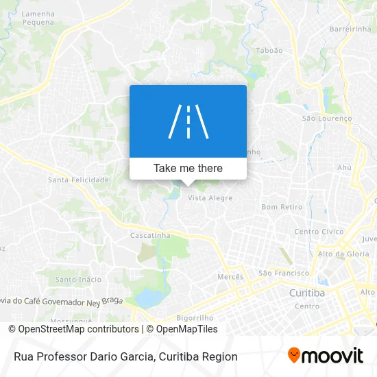 Rua Professor Dario Garcia map