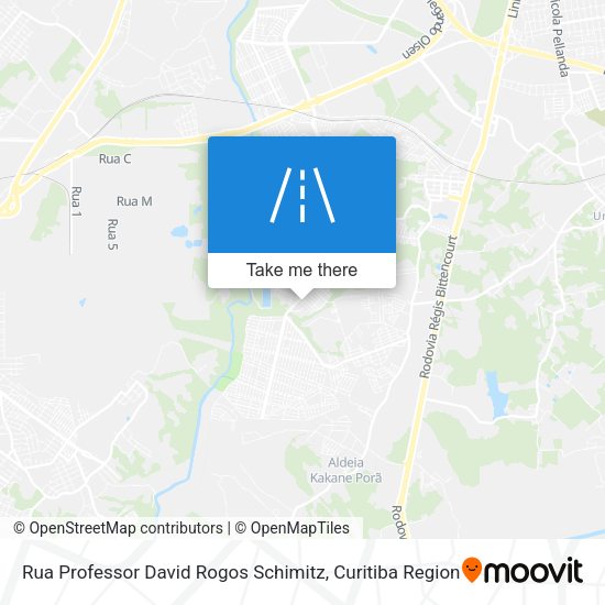 Rua Professor David Rogos Schimitz map