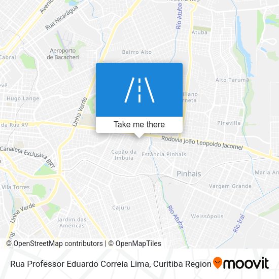 Rua Professor Eduardo Correia Lima map