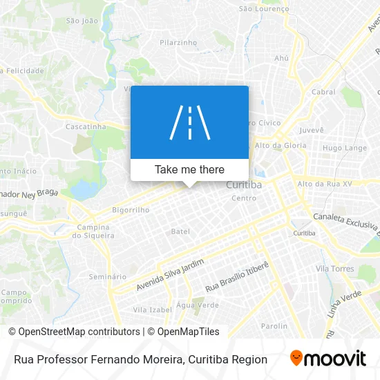 Rua Professor Fernando Moreira map