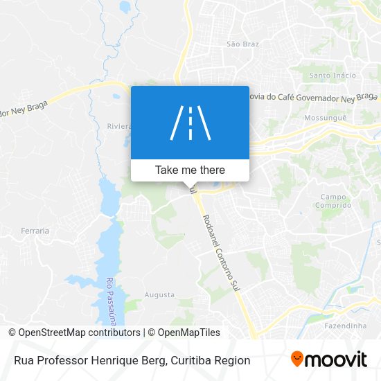Rua Professor Henrique Berg map
