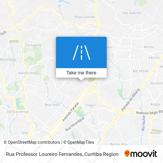 Rua Professor Loureiro Fernandes map