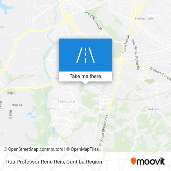 Rua Professor Renê Reis map