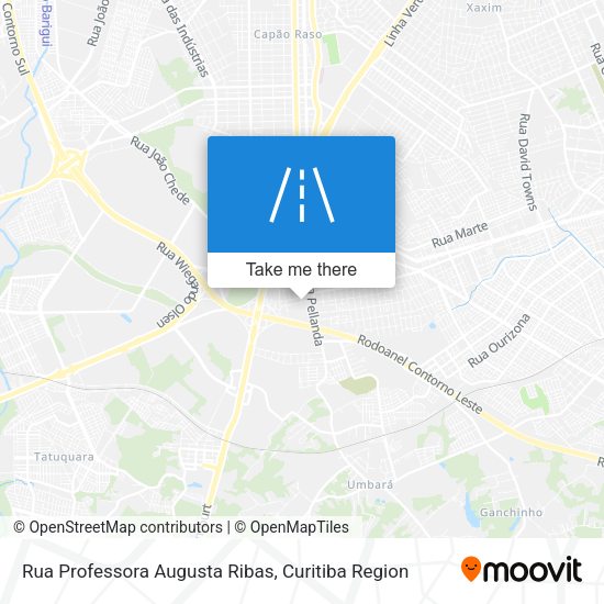 Rua Professora Augusta Ribas map