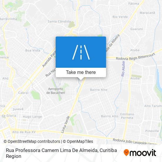 Rua Professora Camem Lima De Almeida map