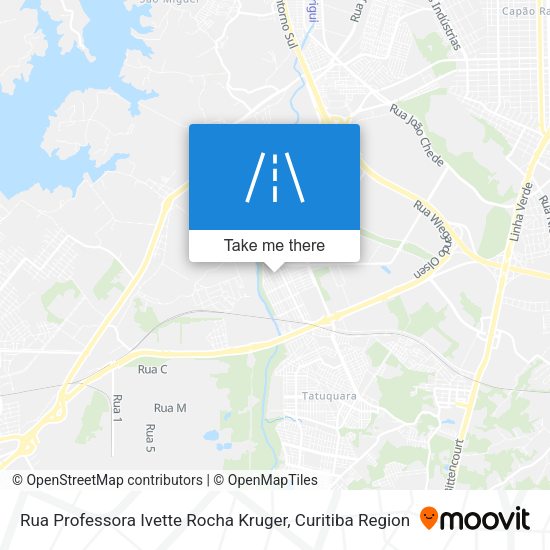 Rua Professora Ivette Rocha Kruger map
