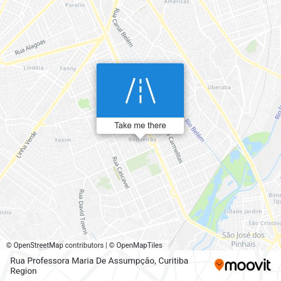Rua Professora Maria De Assumpção map