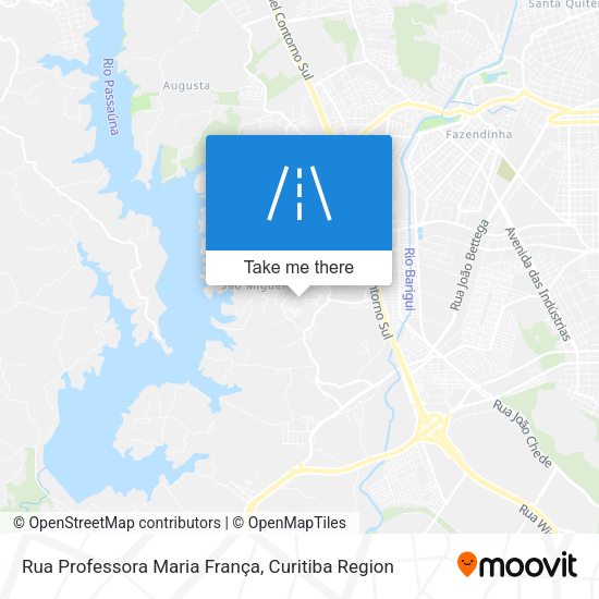 Rua Professora Maria França map
