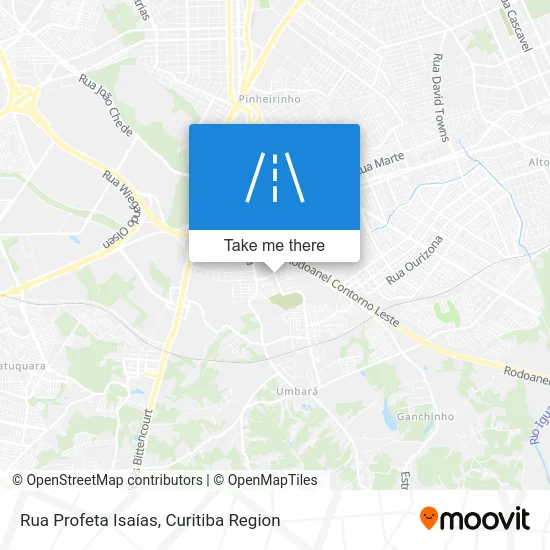 Rua Profeta Isaías map